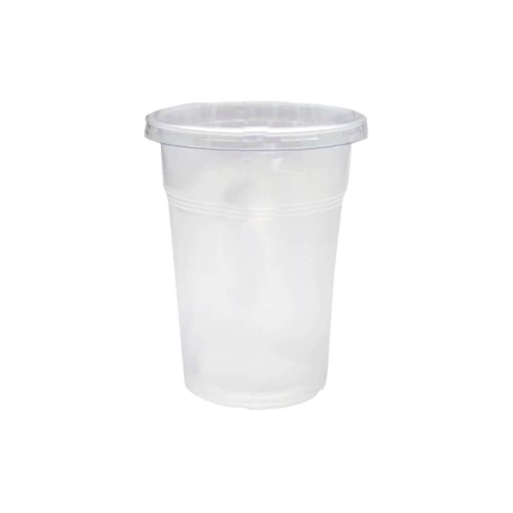Pahare Plastic 400 CC  Frappe  50 buc/set